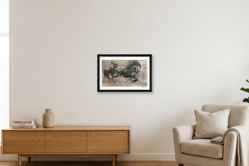 10, 000 Blessings — 45×30cm, 18×12" Black Frame