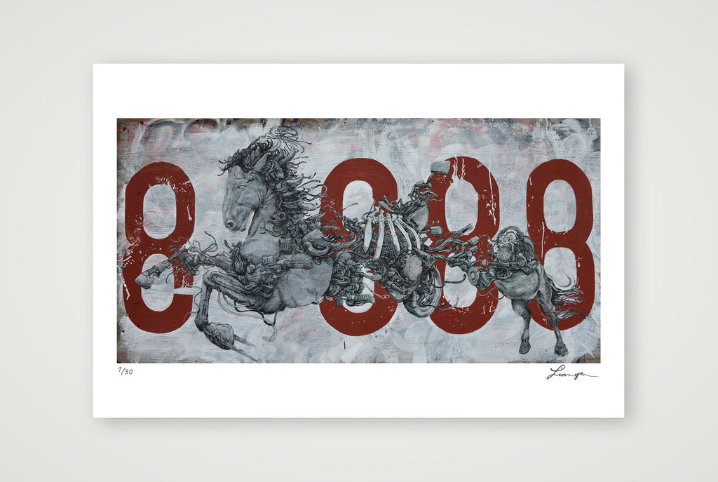 8888 — 45×30cm, 18×12" Print only